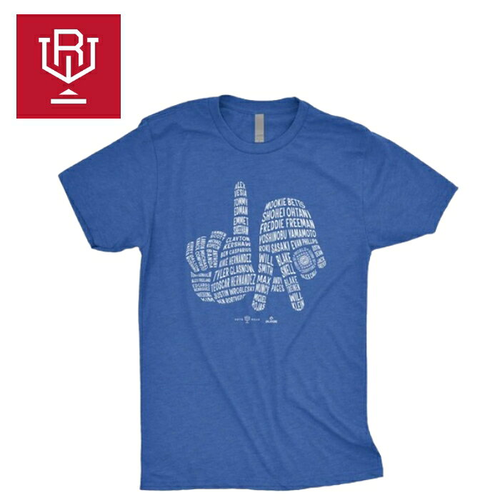 樂天商城 - Rotowear ロトウェア LA 2025 Champs T-Shirt 大谷翔平 Tシャツ ドジャース MLB 野球 ユニセックス Tシャツ 大人 一般 半袖
