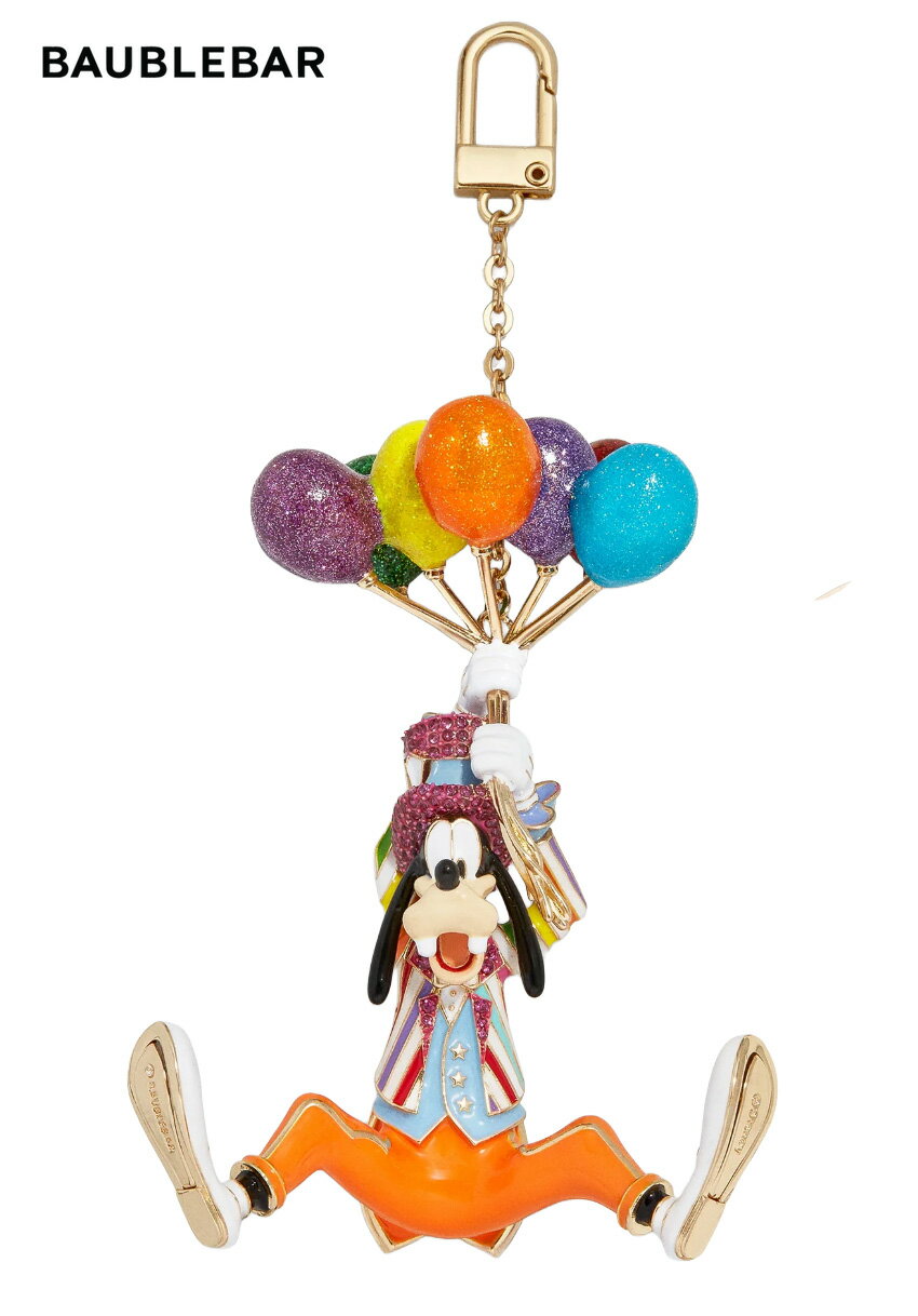 BaubleBar バウブルバー Disney Goofy Celebration 3D Bag Charm ディズニー グーフィー セレブレーション 3D バッグチャーム プレゼント レディース ディスニー