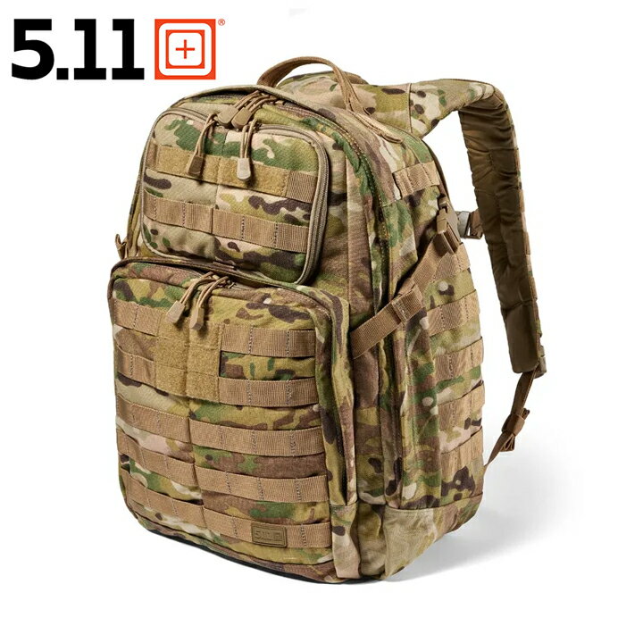 5.11タクティカル 5.11Tactical バックパック RUSH 24 2.0 MULTICAM BACKPACK 37L 旅行 アウトドア サバイバル サバゲー リュック