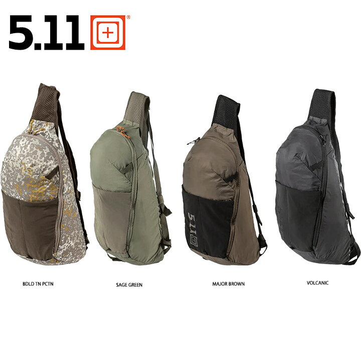 5.11タクティカル 5.11Tactical バックパック MOLLE PACKABLE SLING PACK 10L アウトドア サバイバル サバゲー リュック