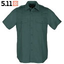 5.11タクティカル 5.11Tactical メンズショートスリーブシャツ TACLITE PDU CLASS A SHORT SLEEVE SHIRT スプルースグリーン 半袖 襟付きシャツ