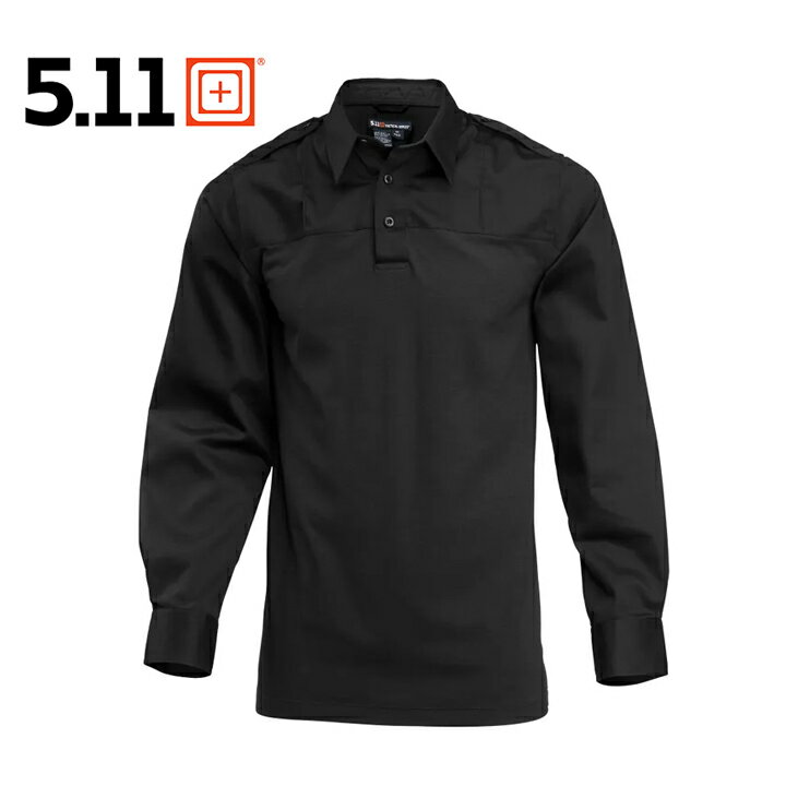 5.11タクティカル 5.11Tactical メンズロングスリーブシャツRAPID PDU LONG SLEEVE SHIRT ブラック シャツ 長袖シャツ