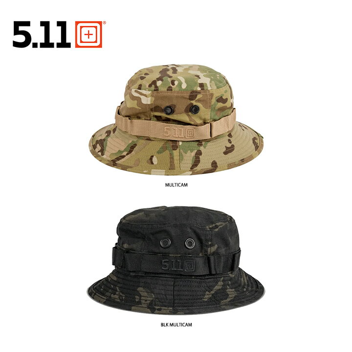 5.11タクティカル 5.11Tactical ハット 5.11 MULTICAM BOONIE HAT ユニセックス 帽子 アウトドア キャンプ 公園