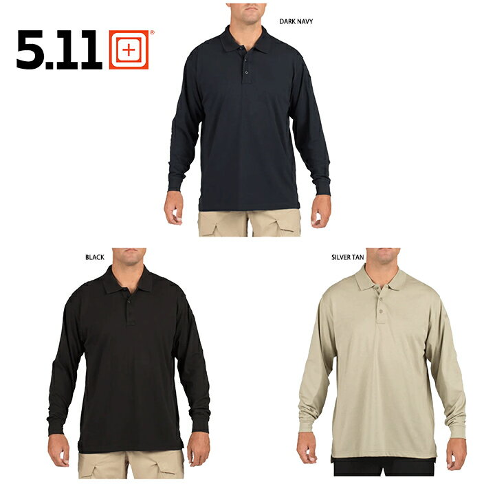 5.11タクティカル 5.11Tactical メンズロングスリーブシャツTACTICAL JERSEY LONG SLEEVE POLO 長袖 アクティブウェア スポーツ アウトドア