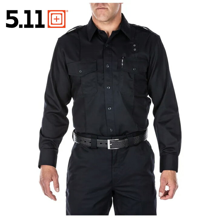 5.11タクティカル 5.11Tactical メンズロングスリーブシャツTWILL PDU CLASS A LONG SLEEVE SHIRT ミッドナイトネイビー 長袖 アクティブウェア スポーツ アウトドア 1