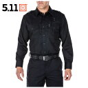 5.11タクティカル 5.11Tactical メンズロングスリーブシャツTWILL PDU CLASS A LONG SLEEVE SHIRT ミッドナイトネイビー 長袖 アクティブウェア スポーツ アウトドア