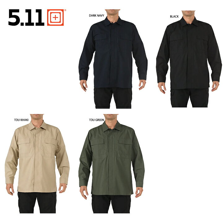 5.11タクティカル 5.11Tactical メンズロングスリーブシャツ TDU LONG SLEEVE SHIRT 長袖 上着