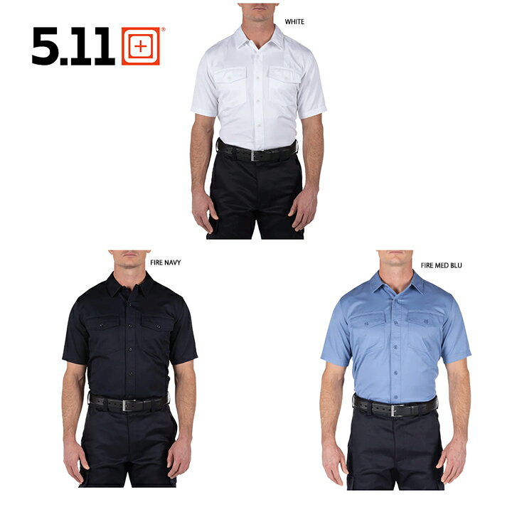 5.11タクティカル 5.11Tactical メンズショートスリーブシャツ COMPANY SHORT SLEEVE SHIRT 半袖 制服 襟付きシャツ 半袖シャツ