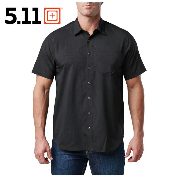 5.11タクティカル 5.11Tactical メンズショートスリーブシャツ AERIAL SHORT SLEEVE SHIRT 半袖 襟付きシャツ 半袖シャツ