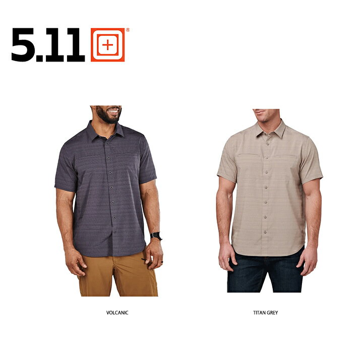 5.11タクティカル 5.11Tactical メンズショートスリーブシャツ ELLIS SHORT SLEEVE SHIRT 半袖 襟付きシャツ