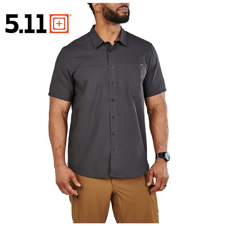 5.11タクティカル 5.11Tactical メンズショートスリーブシャツ WYATT SHORT SLEEVE SHIRT 半袖 襟付きシャツ