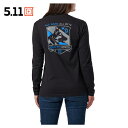 5.11タクティカル 5.11Tactical レディースロングTシャツ WOMENS ALL BARK BITE LONG SLEEVE TEE 長袖 女性用