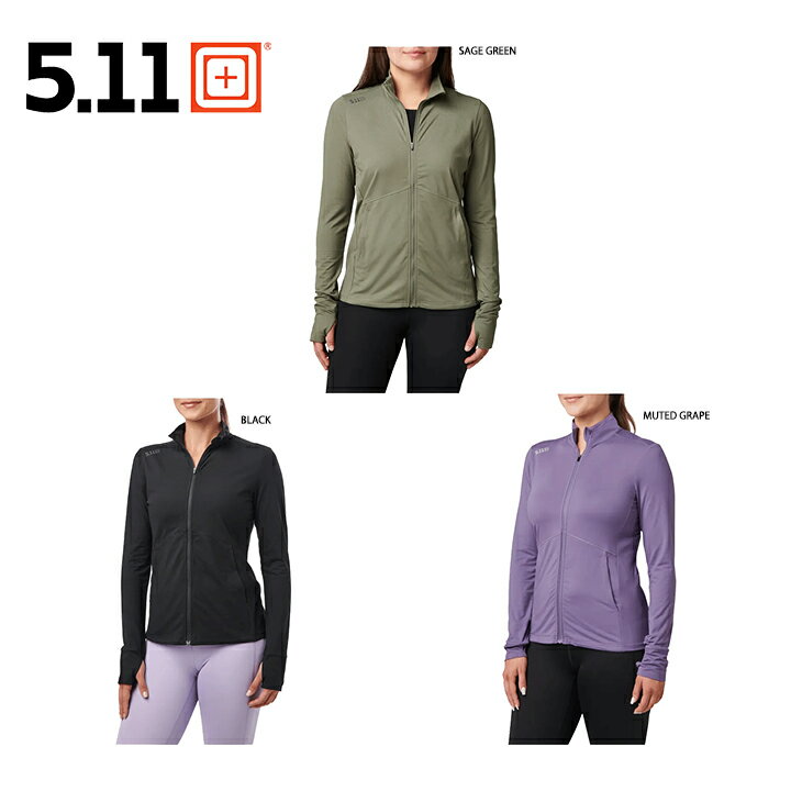 ★5.11タクティカル 5.11Tactical★ レディースジッパージャケット PT-R CATALYST FULL ZIP PT-R ウィメンズ カタリスト フル ジップで新たなペースを確立しましょう。この高性能トレーニング シェルは、耐久性のあるナイロンとエラスタンのジャージ構造を特徴とし、湿気防止と防臭仕上げが施されています。フルジップジャケットにはチンガードが付属しており、快適性が向上します。サムホールが付いているので、移動中でも袖がずれません。ハンドポケットは気温が下がるときに嬉しい追加アイテムです。鍵、携帯電話、その他の必需品を内部の隠しポケットに収納してください。反射熱伝達により、暗い場所でも視認性を維持します。 ・あごガード付きフルジップジャケット ・ハンドポケット ・右側のポケットには内部スタッシュポケットが付いています ・サムホール ・内部熱転写/タグレスメインラベル ・5.11 [+] フロント右肩の反射熱伝達 ・[+] 左後ろ裾に反射熱伝達 ・87% ポリエステル/13% エラスタン ジャージ、5.3 オンス、吸湿発散性と防臭仕上げ ※その他5.11タクティカル商品はこちら※ ※モニターの見え方により画像の色と実物の色が若干異なる場合がございます。商品説明のため、違うカラーの商品画像を使用している場合がございます。・当店でご購入された商品は、「個人輸入」としての取り扱いになり、アメリカから、あるいは日本の物流倉庫からお客様のもとへ直送されます。・通常の個人輸入の場合は関税、消費税、通関手数料等が別途請求される場合があります。しかし当店では、お客様が安心して購入できるように、当店がそれらの諸経費を支払いますので、別途請求されることはありません。・個人輸入される商品は、すべてご注文者自身の「個人使用・個人消費」が前提となります。ご注文された商品を第三者へ無償で贈答することはできますが、商用目的に転売することは法律で禁止されております。