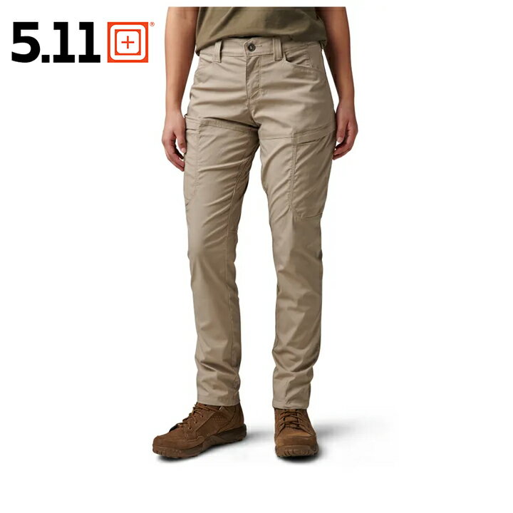 5.11タクティカル 5.11Tactical レディースコットンパンツ SPIRE PANT カーキ女性用 普段着 カジュアル 1