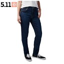 5.11タクティカル 5.11Tactical レディーススリムデニムジーンズ BRITTA SLIM DENIM JEAN ダークウォッシュインディゴ 女性用 普段着 カジュアル