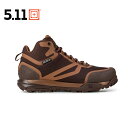 5.11タクティカル 5.11Tactical メンズブーツ 5.11 A/T MID WATERPROOF BOOT アンバーブラウン ブーツ アウトドア サバイバル ウォータープルーフ 防水ブーツ スニーカー カジュアル