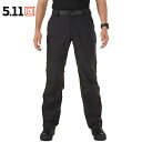 5.11タクティカル 5.11Tactical メンズロングパンツ BIKE PATROL PANT ブラック 長ズボン カジュアル アウトドア 短パンに切り替え 2ウェイ