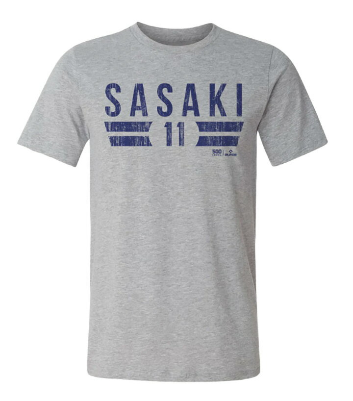 【送料無料】佐々木朗希ドジャース 野球 Tシャツ 半袖 メンズ ユニセックス メジャ...