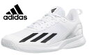 Adidas AfB_Xadidas Courtflash Speed White/Black/Silver Mens Shoe Y ejXV[Y (COKi) ^C ejX YV[Y jp