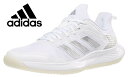 Adidas adidas Defiant Speed White/Silver Womens Shoes fB[X ejXV[Y (COKi) ^C ejX fB[XV[Y p