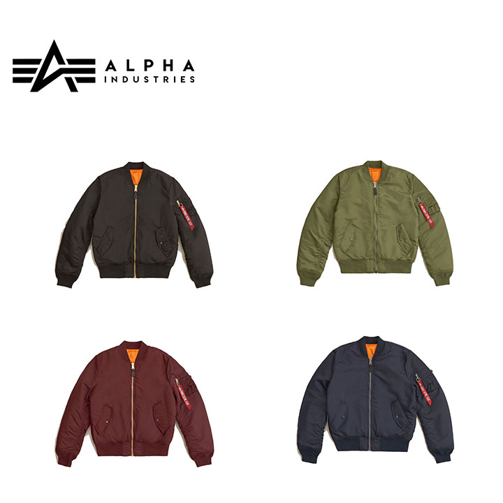 アルファインダストリー ALPHA INDUSTRIES MA-1 Slim fit MA-1 スリ ...
