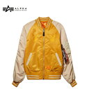 アルファインダストリー x プレイボーイ コラボ ジャケット 限定 PLAYBOY MULTI STACK BOMBER JACKET ボンバー ジャケット スカジャン ゴールデン イエロー ミリタリー ジャンバー ユニセックスおしゃれ アメカジ お出かけ デート カジュアル