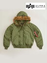 アルファインダストリー ALPHA INDUSTRIES n-2b short waist parka メンズ ジャケット 冬物