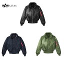 アルファインダストリー ALPHA INDUSTRIES B-15 BOMBER JACKET ジャケット メンズ 冬物 mjb23010c1