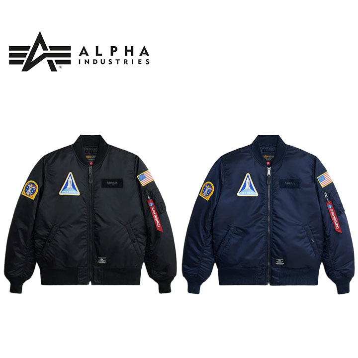 アルファインダストリーズ ALPHA INDUSTRIES ナサ ボンバージャケット NASA MA-1 BOMBER JACKET GEN II..
