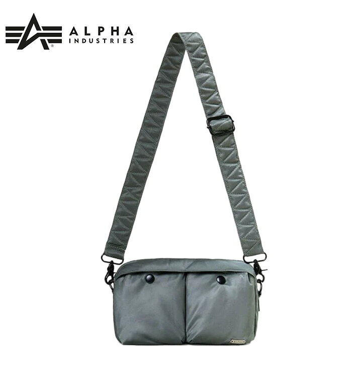 ★ALPHA INDUSTRIES★ ＜商品説明＞ 丈夫で軽量なメッセンジャーバッグ。耐久性のあるナイロン素材を使用し、クラシックなシルエットに加え、必需品を持ち運びながら整理しやすい複数のコンパートメントを備えています。デイリー使いからお出かけまで幅広く活躍するアイテムです。 ＜特徴＞ ・スナップボタン開閉のフロントポケット×2 ・スナップボタン開閉のバックポケット ・内側ユーティリティポケット ・ジグザグステッチディテールとメタルクリップ付きの調節可能なショルダーストラップ ・フロントにエンボス加工のALPHAメタルプレート ・容量：4.3L ・素材： 表地：ナイロン100％ ・お手入れ方法：手洗い ※その他ALPHA INDUSTRIES商品はこちら※ ※モニターの見え方により画像の色と実物の色が若干異なる場合がございます。 ・当店でご購入された商品は、「個人輸入」としての取り扱いになり、アメリカから、あるいは日本の物流倉庫からお客様のもとへ直送されます。 ・通常の個人輸入の場合は関税、消費税、通関手数料等が別途請求される場合があります。 しかし当店では、お客様が安心して購入できるように、当店がそれらの諸経費を支払いますので、別途請求されることはありません。 ・個人輸入される商品は、すべてご注文者自身の「個人使用・個人消費」が前提となります。ご注文された商品を第三者へ無償で贈答することはできますが、商用目的に転売することは法律で禁止されております。