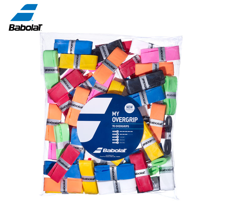 Babolat バボラ My Overgrip Refill X70 マイオーバーグリップ リフィル テニスグリップ 海外正規品 656011 ラケットグリップ テニスグリップ グリップテープ テニス スポーツ 運動