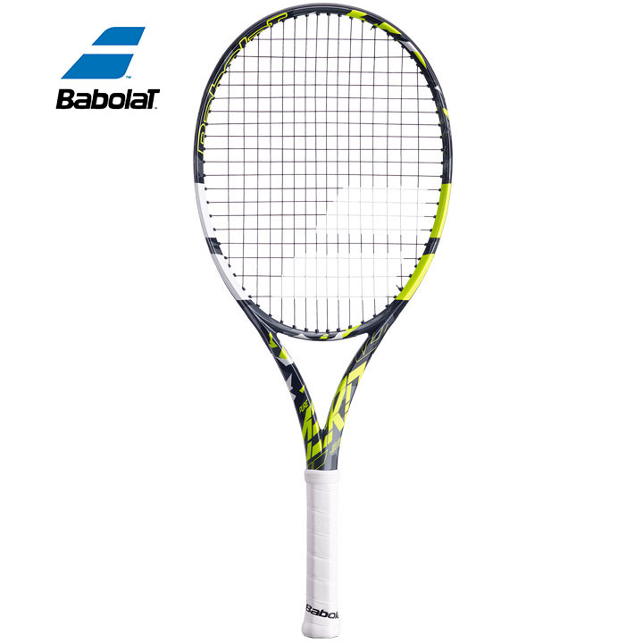 Babolat バボラ Pure Aero Junior 26 Strung ピュアエアロジュニア26 テニスラケット ストリングあり(海外正規品) 140464