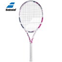 Babolat Хܥ Evo Aero Pink Strung ԥ ƥ˥饱å ȥ󥰤() 102517