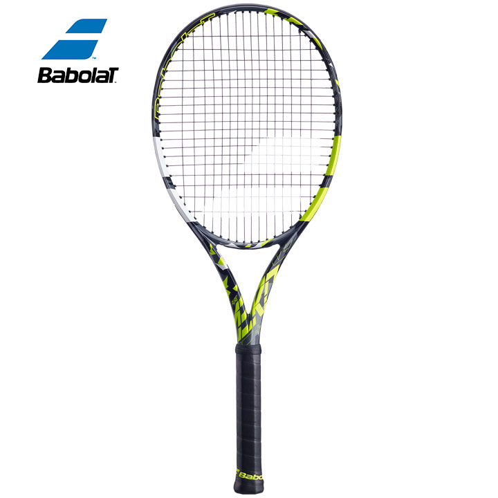 Babolat バボラ Pure Aero Unstrung ピュアエアロ＋ テニスラケット ストリングなし(海外正規品) 101485