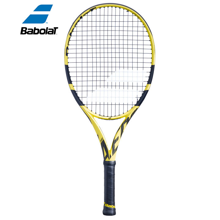 Babolat バボラ Pure Aero Junior 25 ピュアエアロジュニア25 テニスラケット ストリングあり(海外正規品) 140254