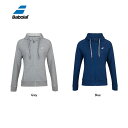 Babolat バボラ Exercise Hood Jacket エクササイズ フード ジャケット 女の子用 (海外正規品) 4GP1121 フーディー 運動着 アクティブウェア スポーツ 運動 テニス オールスポーツ 練習着