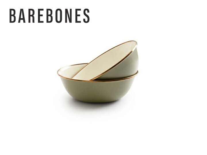 乐天商城 - ベアボーンズ Barebones エナメル 2トーン ボウル 2個セットEnamel 2-Tone Bowl Set ボウル アウトドア食器 アウトドア キャンプ キャンプ食器