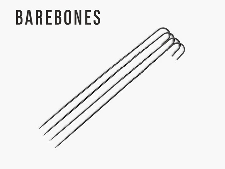 ベアボーンズ Barebones カウボーイ グリル スチール 焼き串 4本セット Cowboy Grill Steel Skewers (Set x4) 串 アウトドア キャンプ キャンプ