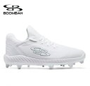 ブーンバー Boombah メンズラプターチョイスモールドクリート Mens Raptor Choice Molded Cleat ホワイト 野球スパイク 野球 スパイク ベースボール スポーツ 運動 シューズ 靴