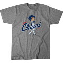 【日本未発売 】 Breaking T 大谷 翔平 野球 Tシャツ 半袖 メンズ ドジャース メジャー MLB SHOHEI OHTANI BATTING CARICATURE