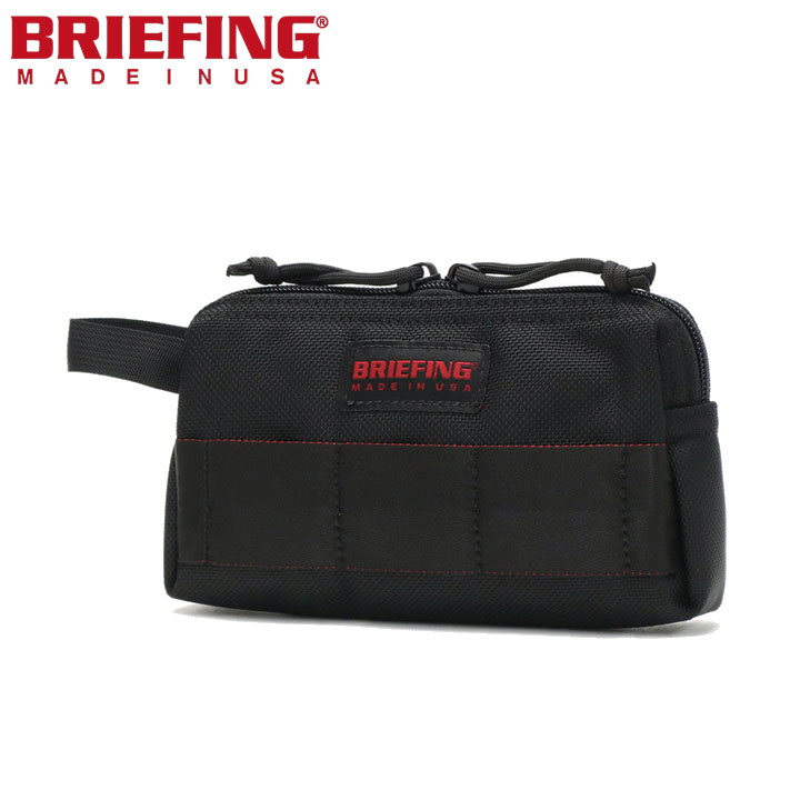 ブリーフィング 【20%割引！スーパーセール】 送料無料 【MADE IN USA】 ブリーフィング Briefing ポーチ BRIEFING MADE IN USA MOBILE POUCH M 小物入れ モバイルポーチ Black ブラック BRA213A03-010