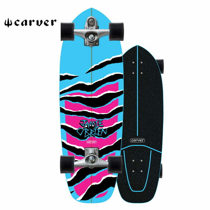 【2022モデル】【C7トラック】カーバー Carver 31” JOB Blue Tiger Surfskate Completeサーフスケートボード