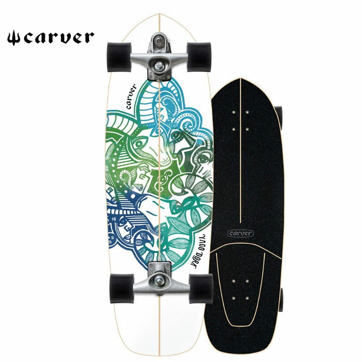 【2021モデル】【C7トラック】カーバー Carver 30.75” Yago Skinny Goat Surfskate Completeサーフスケ..