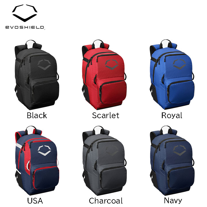 送料無料 【USA物】エボシールド SRZ-1 BACKPACK バックパック リュック アウトドア アクティビティ 野球 スポーツ バット二本収納