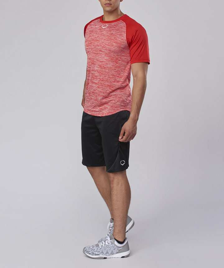 【USA物】EVOSHIELD エボシールド ADULT E304 PERFORMANCE PULLOVER TECH TEE 野球...