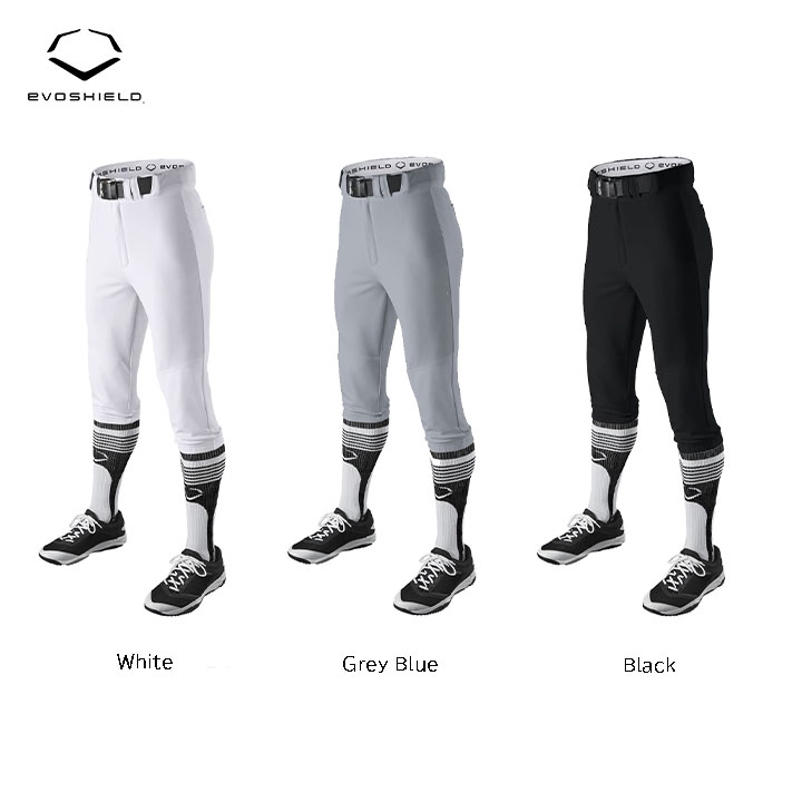 【USA物】EVOSHIELD エボシールド YOUTH SALUTE KNICKER 野球 ユニフォームパンツ 練習着 トレーニング ショート丈 子供用