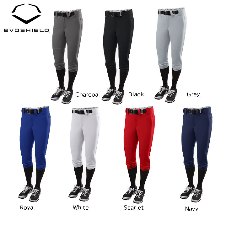 EVOSHIELD エボシールドWOMENS STANDOUT PANT 野球 練習着 トレーニング ショート丈パンツ 女性用 (wb60083)