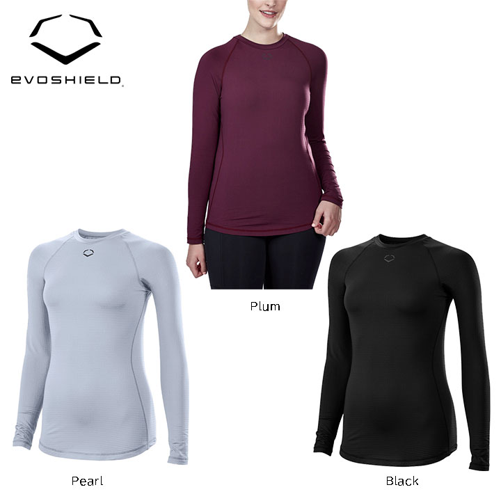 USAʪEVOSHIELD ܥ WOMENS FITTED LONG SLEEVE ư ƥӥƥ ݡ  ȥ졼˥ 󥰥꡼ Ĺµ  (wb601730)