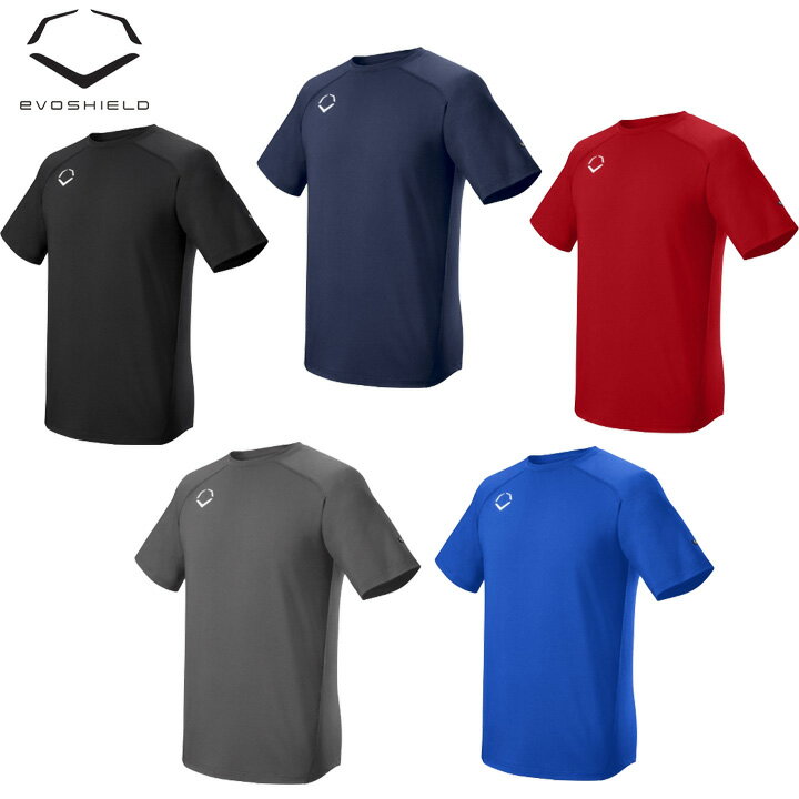 Evoshield エボシールド プロチーム トレーニング Tシャツ 野球 練習着 アパレル（WTV9701)