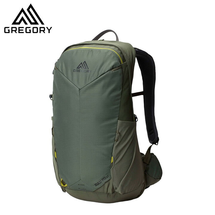 ★Gregory★ ＜サイズ＞ ・高さ：約55．1 CM ・長さ：約18．0 CM ・幅：約29．0 CM ・容量：20 L ・重量：約1．01 KG ・最大積載重量：約9．1 KG ・対応トルソー長：約40．6～53．3 CM ・対応ヒップ／ウエスト：約71．1～121．9 CM ＜仕様＞ ・対象：メンズ ・用途：デイハイキング ・メイン開口部：パネルオープン ・外側ポケット：4か所 ・開閉方式：ジッパー ・内部フレーム搭載 ・フレームタイプ：ペリメーターワイヤー ・ハイドレーション対応 ・ヒップベルト付き ・ヒップベルトポケット付き ・トレッキングポール取り付け機能付き ※他のグレゴリー商品はこちら ※モニターの見え方により画像の色と実物の色が若干異なる場合がございます。・当店でご購入された商品は、「個人輸入」としての取り扱いになり、アメリカから、あるいは日本の物流倉庫からお客様のもとへ直送されます。・通常の個人輸入の場合は関税、消費税、通関手数料等が別途請求される場合があります。しかし当店では、お客様が安心して購入できるように、当店がそれらの諸経費を支払いますので、別途請求されることはありません。・個人輸入される商品は、すべてご注文者自身の「個人使用・個人消費」が前提となります。ご注文された商品を第三者へ無償で贈答することはできますが、商用目的に転売することは法律で禁止されております。